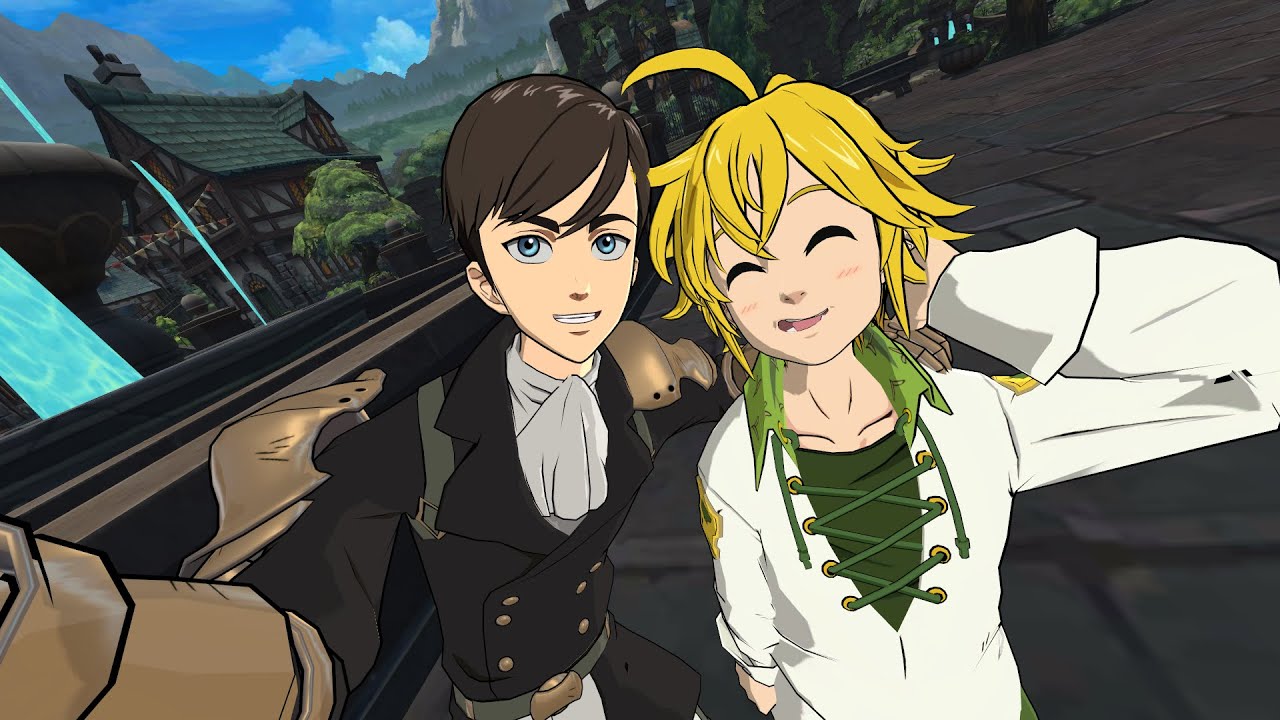 EREN YEAGER CONHECE MELIODAS (AOT VR)