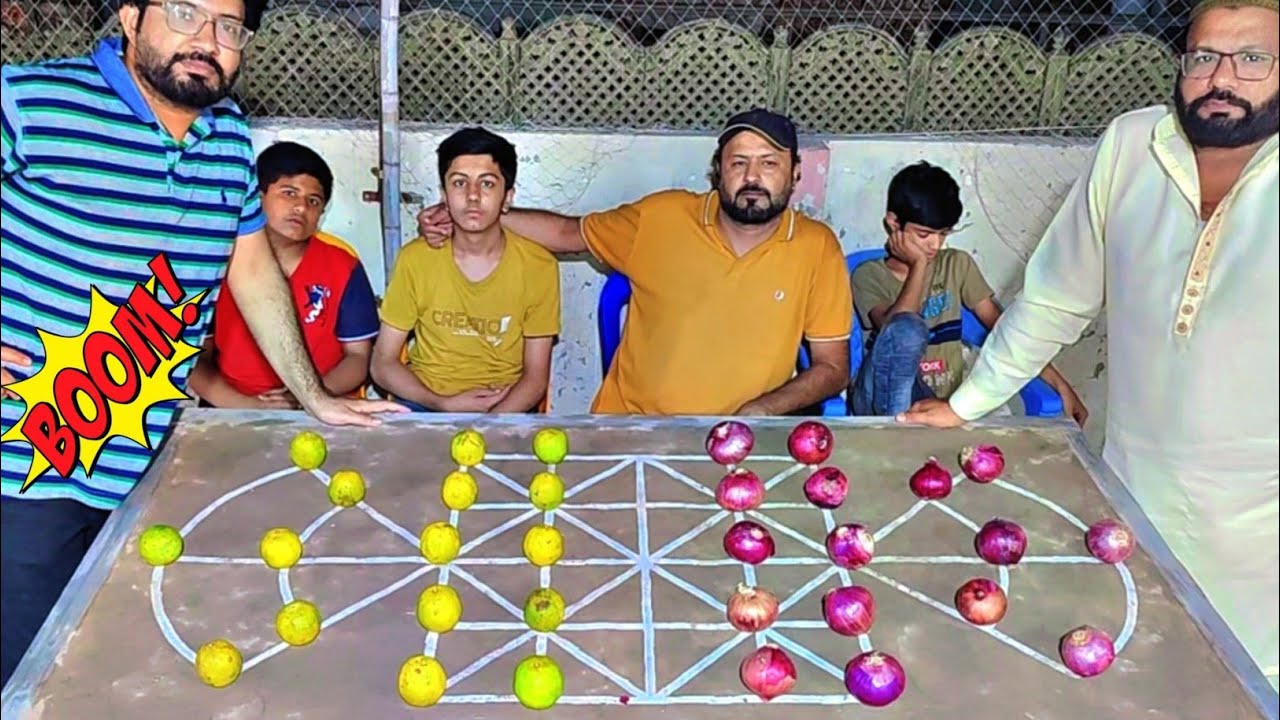 Desi village style Game play || 16 guti game play || Challenge Accepted ||  learn to play 