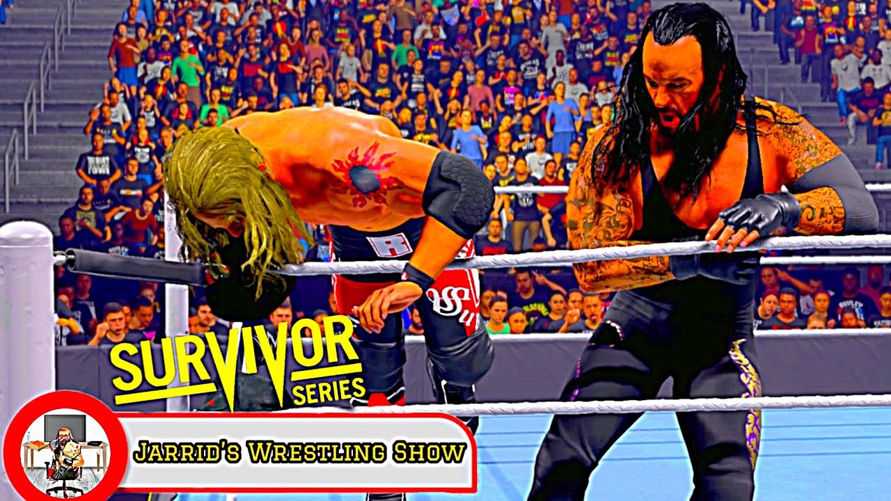 WWE 2K24 Undertaker vs Edge 2010 Survivor Series for the world heavyweight championship