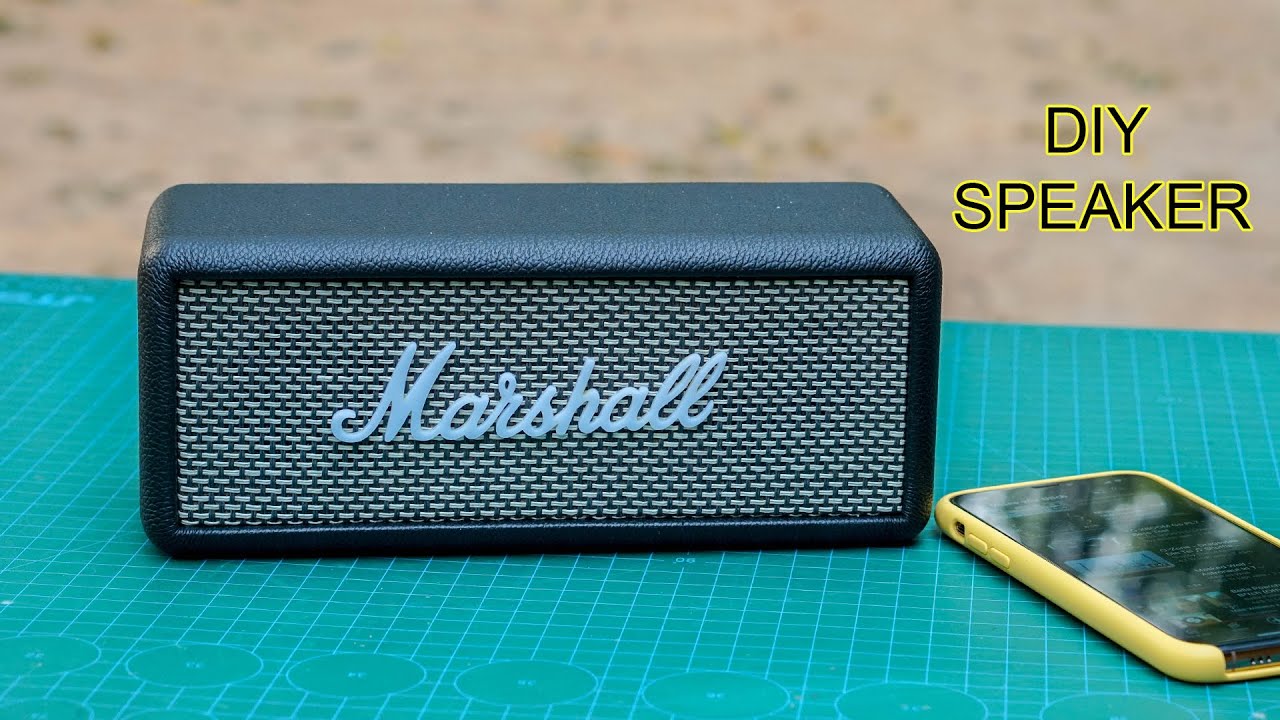 Cách Chế Loa Marshall Vừa Rẻ Lại Xịn Sò Như Loa Hãng