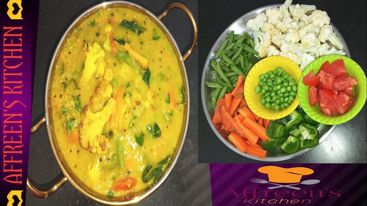 Mix Veg Dal Recipe/Mix Veg Lentil Soup/Mixed Veg Dal Recipe/Mix Vegetables With Dal Tadka Recipe/Dal