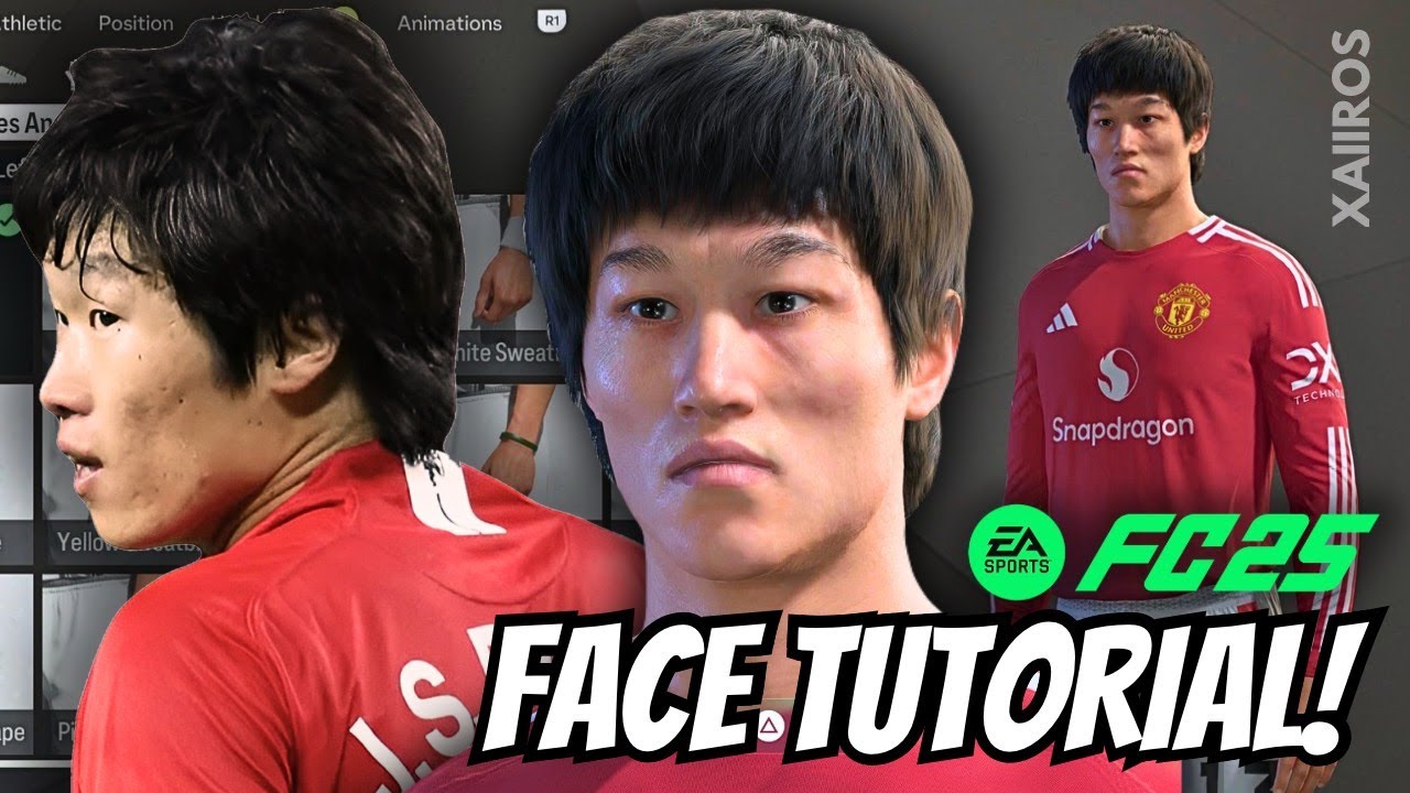 How to create PARK JI-SUNG in EA FC25