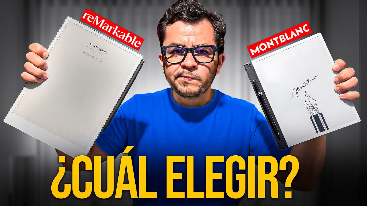 Montblanc vs reMarkable: ¿Vale la pena pagar el LUJO?