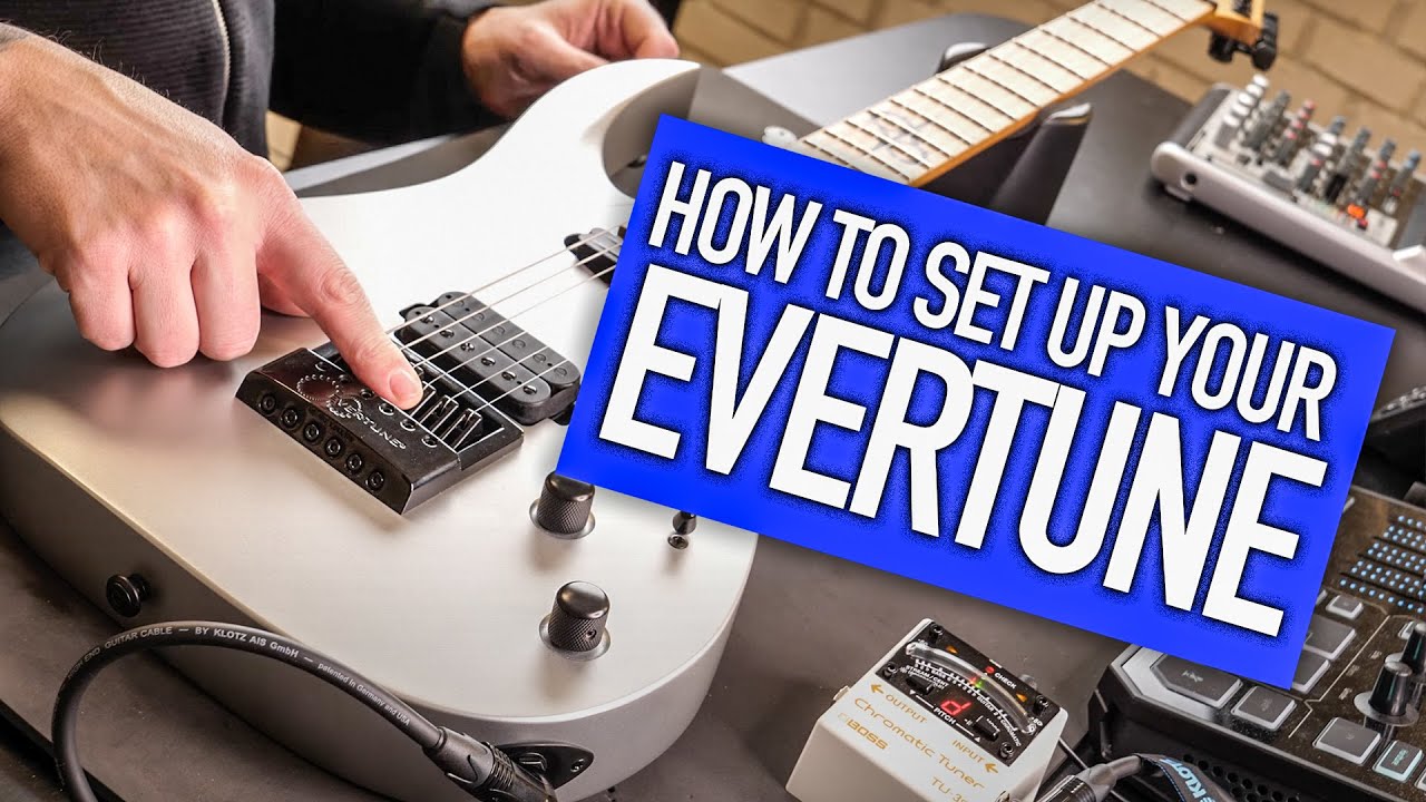 Evertune &mdash; как настроить гитару Evertune