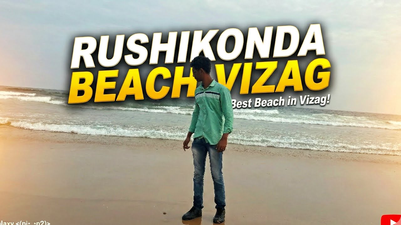 Rushikonda Beach 🌊 | विशाखापट्टनम | Enjoyment, Sea View | Pankaj Shori 