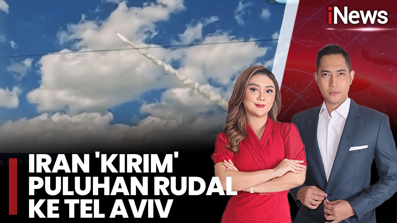 Iran 'Kirim' Puluhan Rudal Ke Tel Aviv, Iran Luncurkan Rudal Balistik | iNews Sore (10/03)
