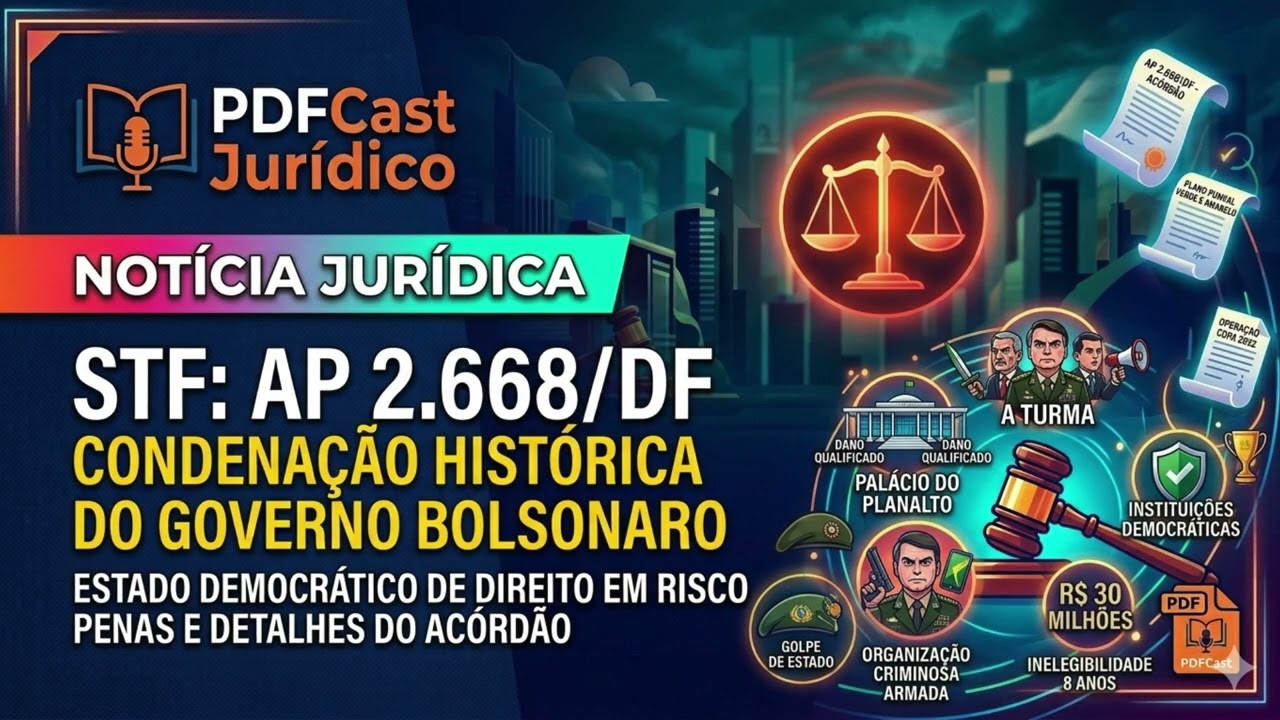 Episódio #02 - Sentença Histórica: O STF e a Condenação pela Tentativa de Golpe de Estado