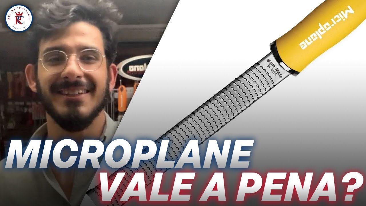 O ralador zester microplane vale a pena?