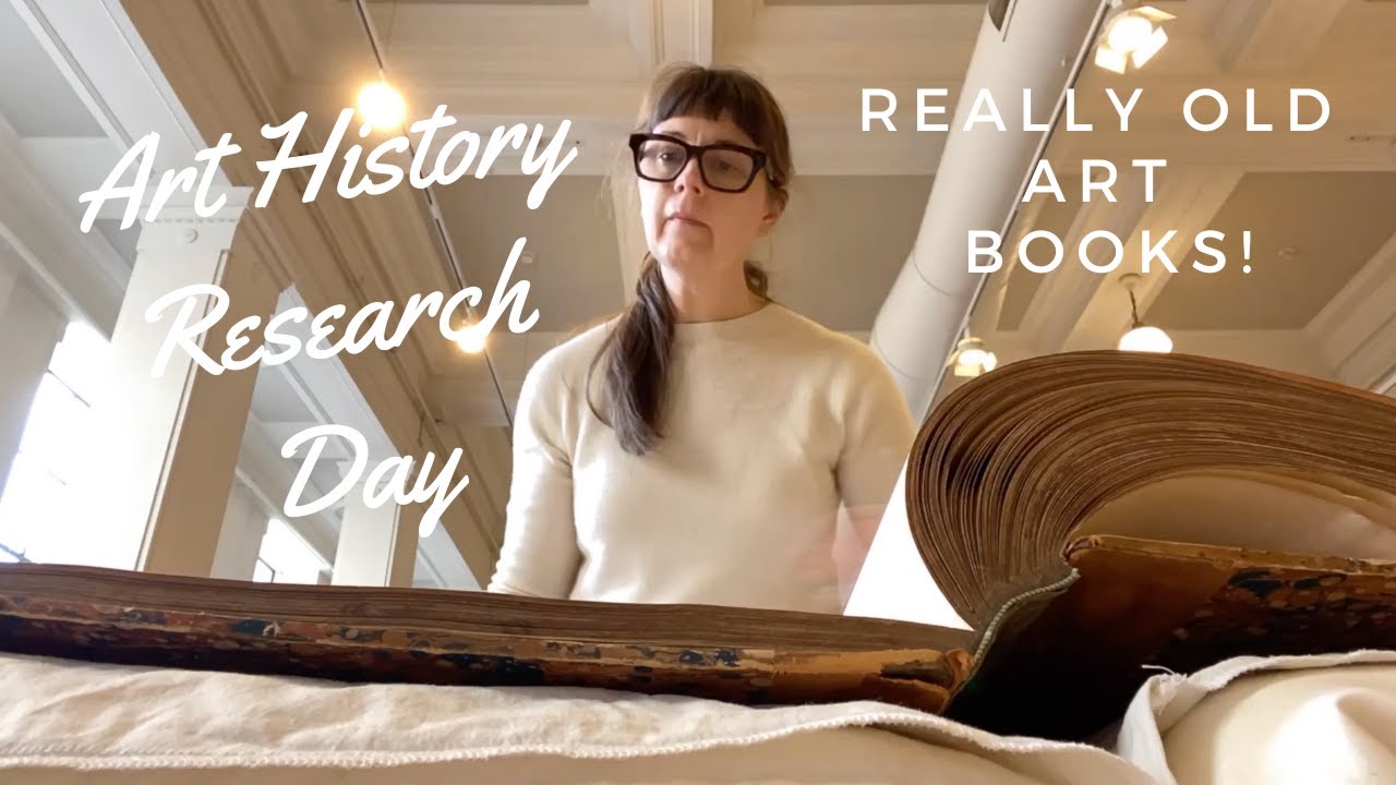 How Historical Research is Inspiring my Art | Cozy Bookish Art Video | Art History Research Day
