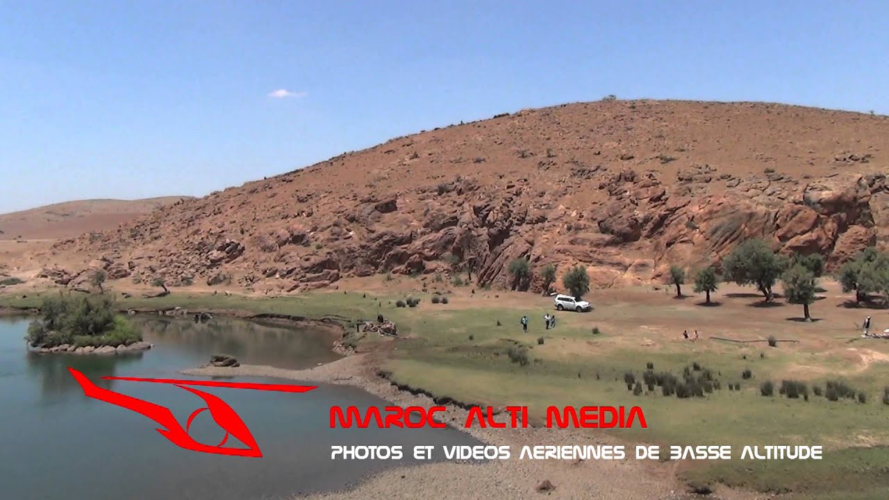 vidéo aérienne Maroc / Barrage Al Massira (region)