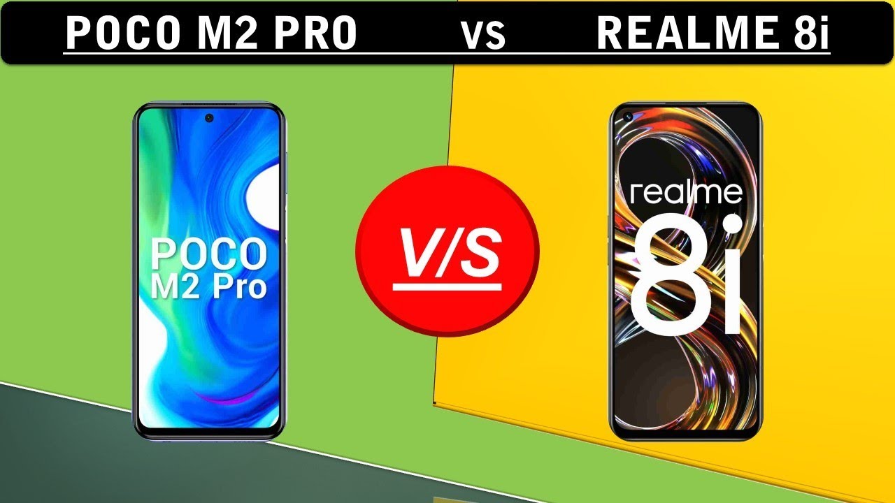 Poco M2 Pro vs Realme 8i Comparison Video. Battery |Camera | Processor | Antutu Benchmark.