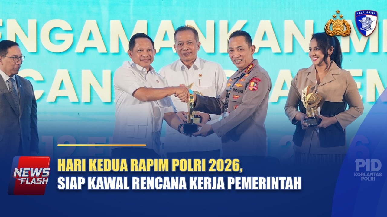HARI KEDUA RAPIM POLRI 2026, SIAP KAWAL RENCANA KERJA PEMERINTAH | NTMC POLRI