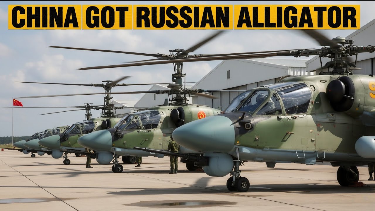 China Now Flies Russia&rsquo;s Most Feared Attack Helicopter &mdash; The Ka-52 Alligator Arrives