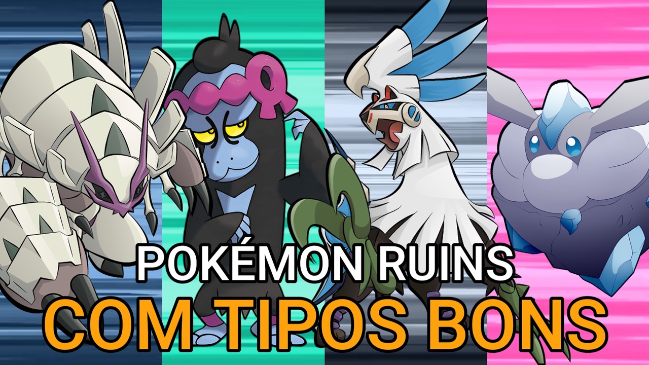 Pokémon HORRÍVEIS com Tipos Muito BONS!