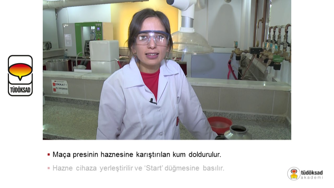 Soğuk Kutu (Cold Box) Reçine Sisteminde Mukavemet Testi