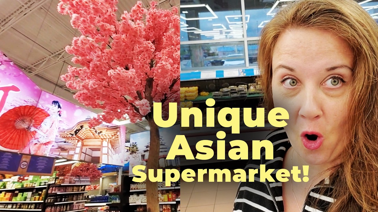 GROCERY SHOP WITH ME AT AN ASIAN SUPERMARKET! (Unique fruits & snacks, Scarborough, Ontario vlog)
