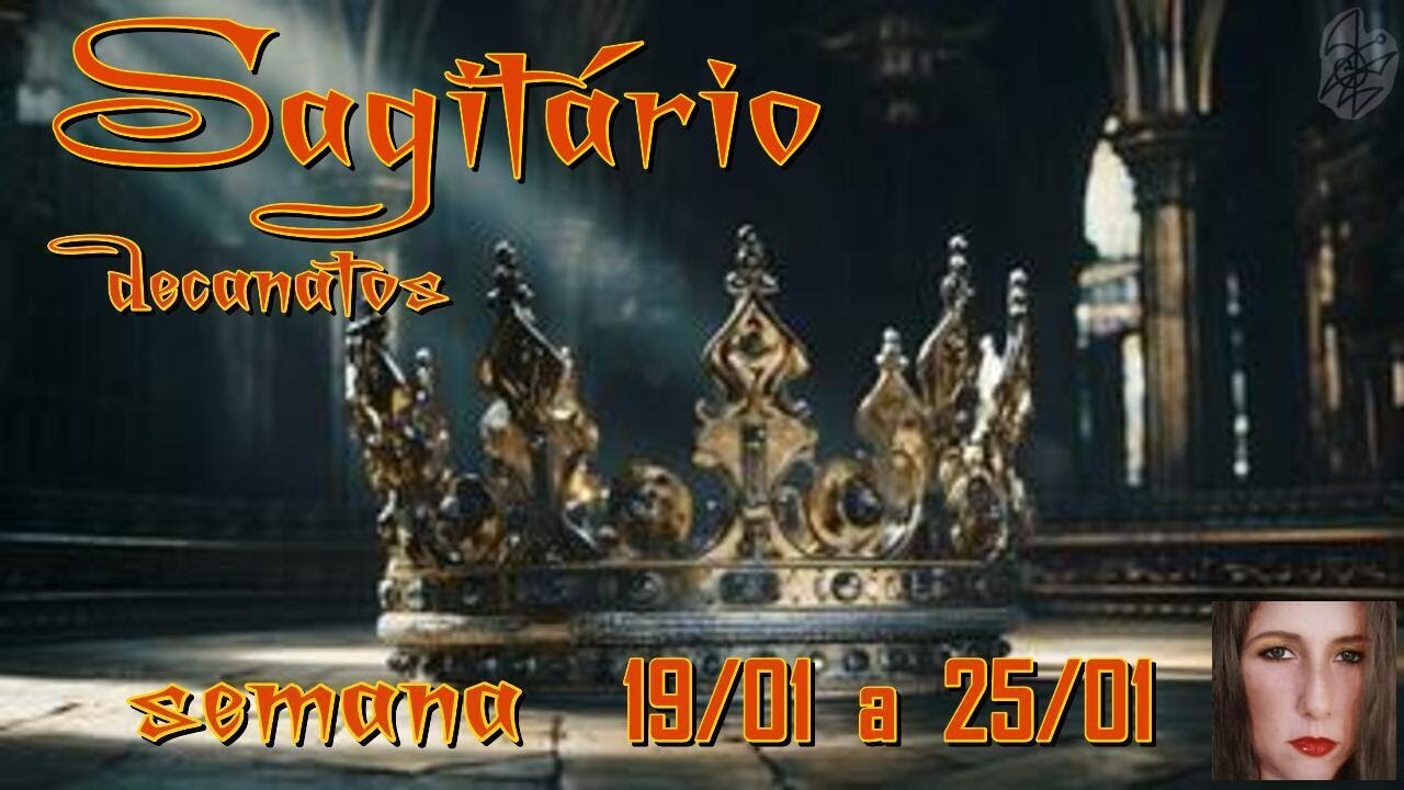 🏹♐️ SAGITARIO - semana 19/01 a 25/01.