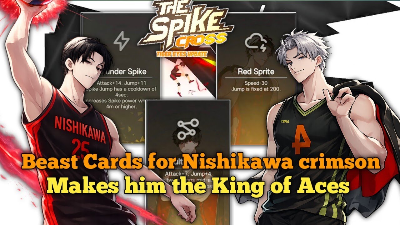 Trying Beast Cards for Nishikawa's Black⚡|The spike cross 