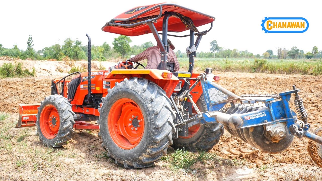 รถไถคูโบต้า KUBOTA MU5501 สายไถมาแล้ว!! ดูใกล้ๆคันใหญ่ ep.33