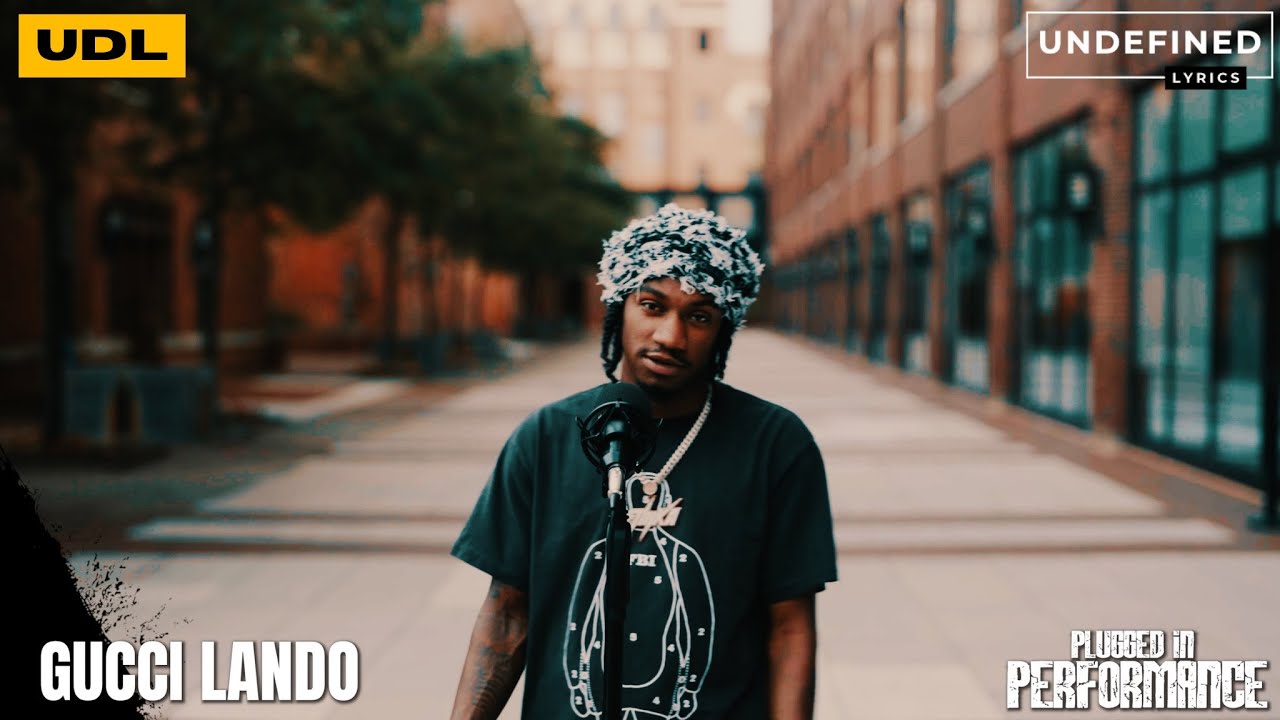 Gucci Lando - Angelina Jolie | Plugged In Performance 🎙