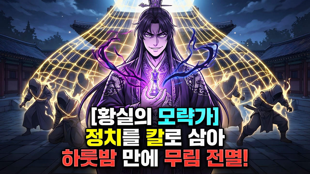 궁정 책사가 정치를 검으로 삼아, 하룻밤 만에 천라지망을 펼쳐 강호 고수들을 전멸시키다