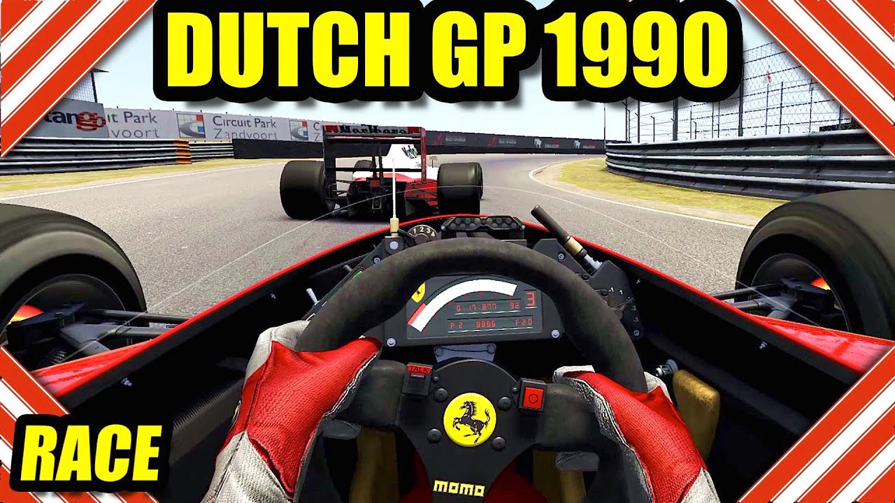 Dutch GP at Zandvoort - RSS Formula 1990 V12 - Assetto Corsa F1 [VR]