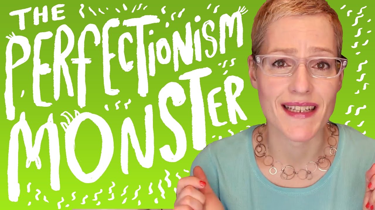 THE PERFECTIONISM MONSTER | KATHY WELLER ART