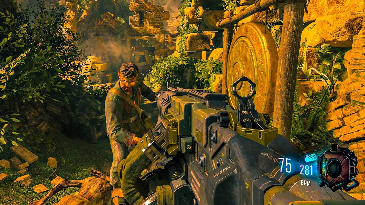 BLACK OPS 3 ZOMBIES: SHANGRI-LA GAMEPLAY! (NO COMMENTARY)