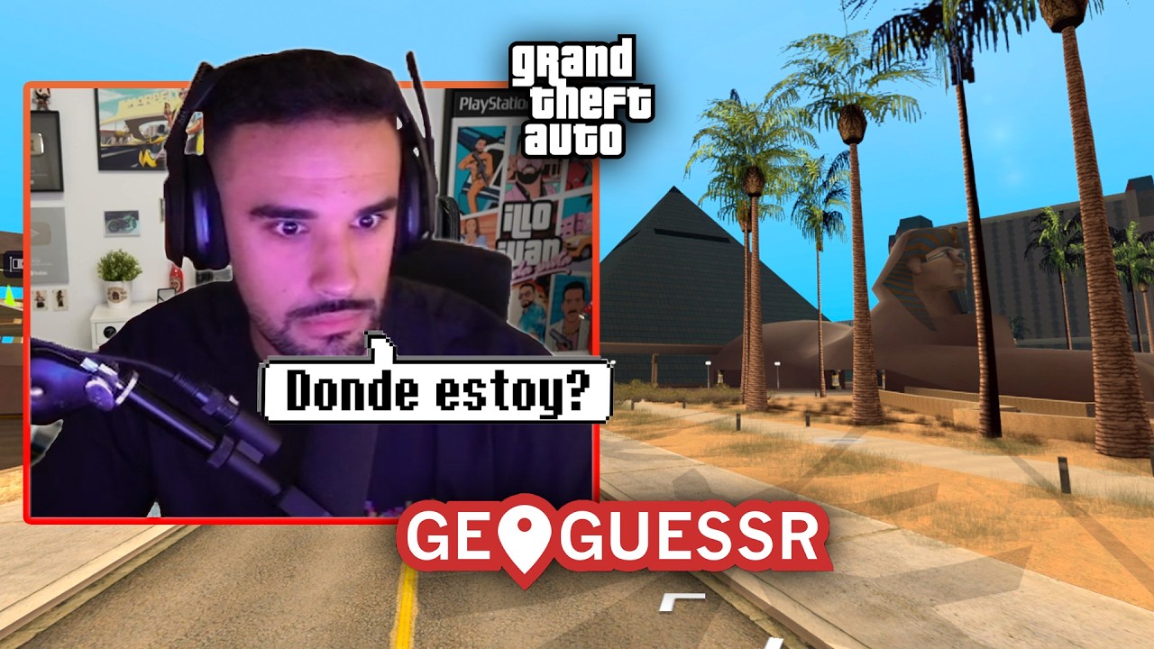 IlloJuan juega al GeoGuessr del GTA San Andreas 😂