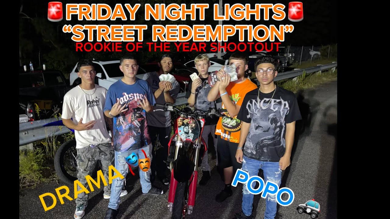 🚨STREET REDEMPTION 🚨 🎬FRIDAY NIGHT LIGHTS 🎬 Hella drama 🎭 TRACK GETS SHUT DOWN 🤦🏾‍♂️ #SAFERACING🌎