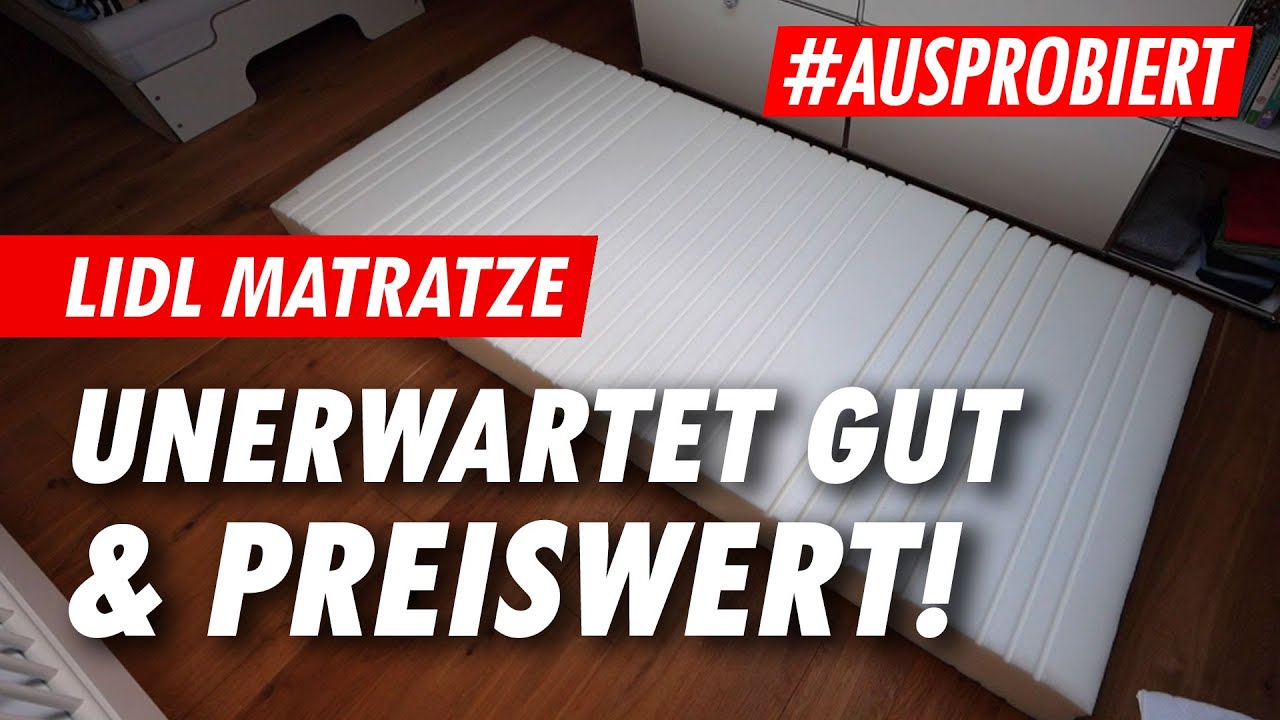 Low Budget, aber GUT! ✅ Livarno Home 7-Zonen-Kaltschaum-Matratze (früher MERADISO)