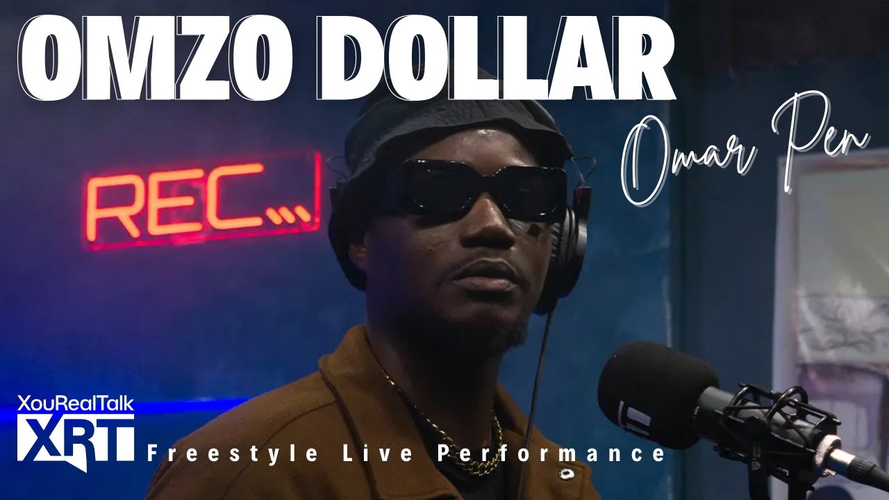 OMZO DOLLAR : OMAR PEN EN FREESTYLE LIVE PERFORMANCE DANS LE XOUREALTALK #omzodollar @omzodollar