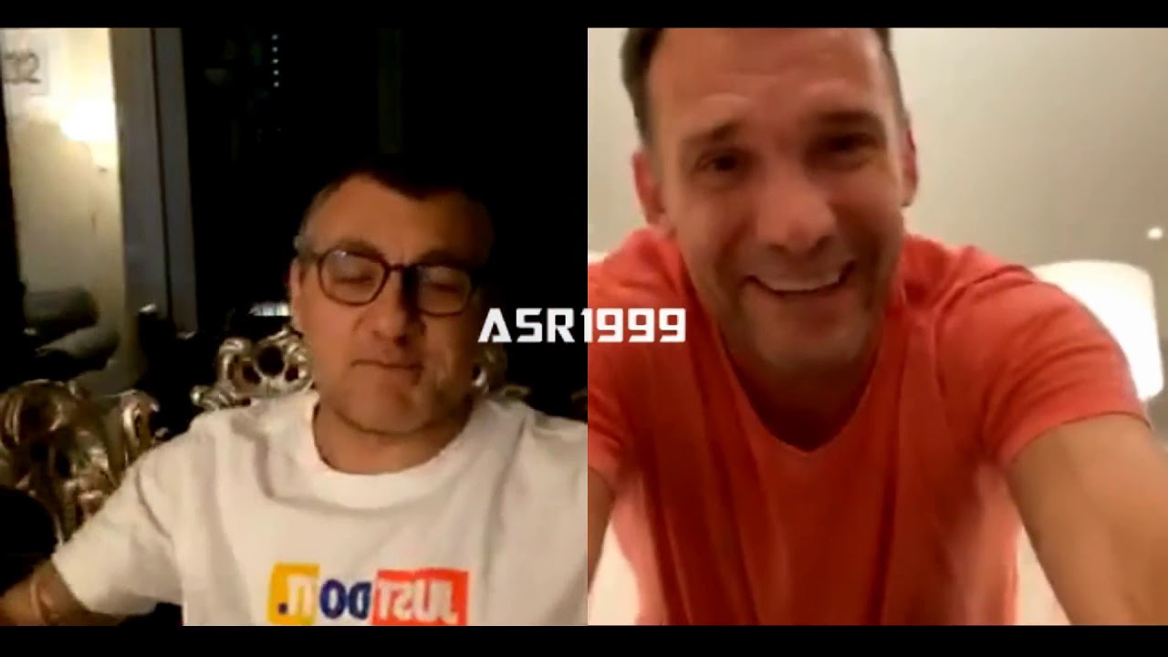 BOBO VIERI E SHEVCHENKO in diretta su INSTAGRAM ( Integrale )