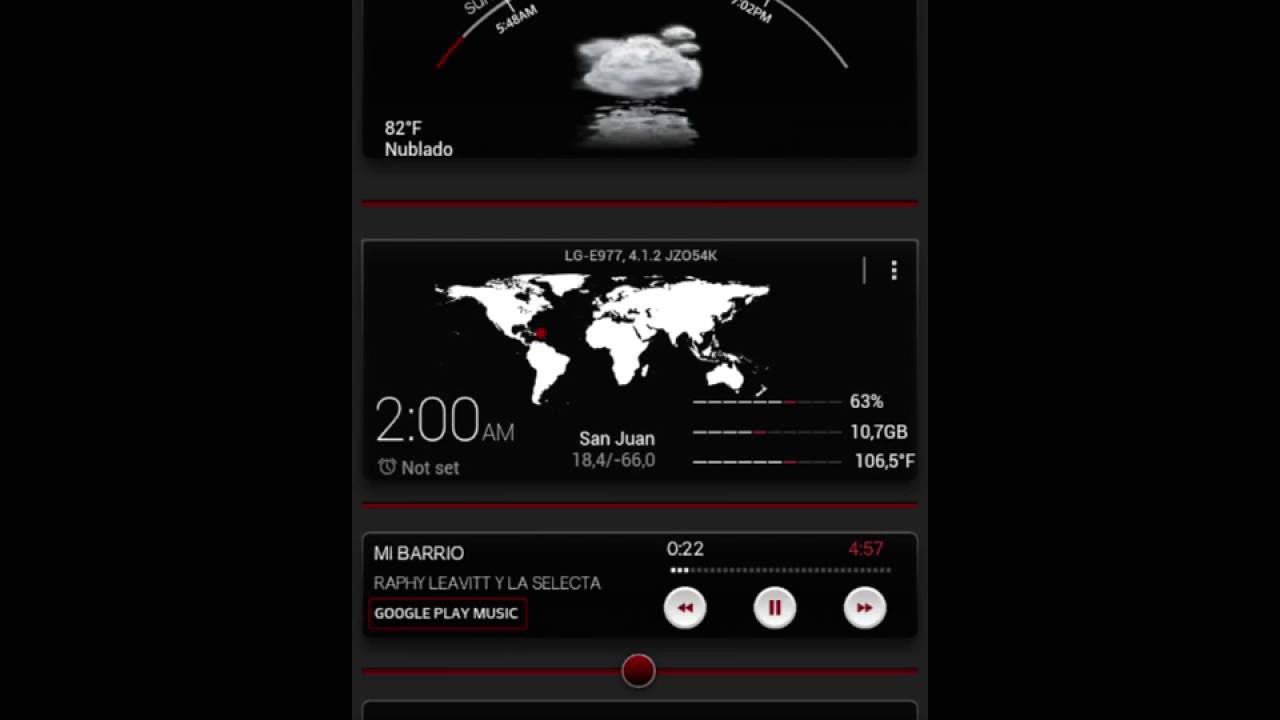 Zooper widget Wednesplay2