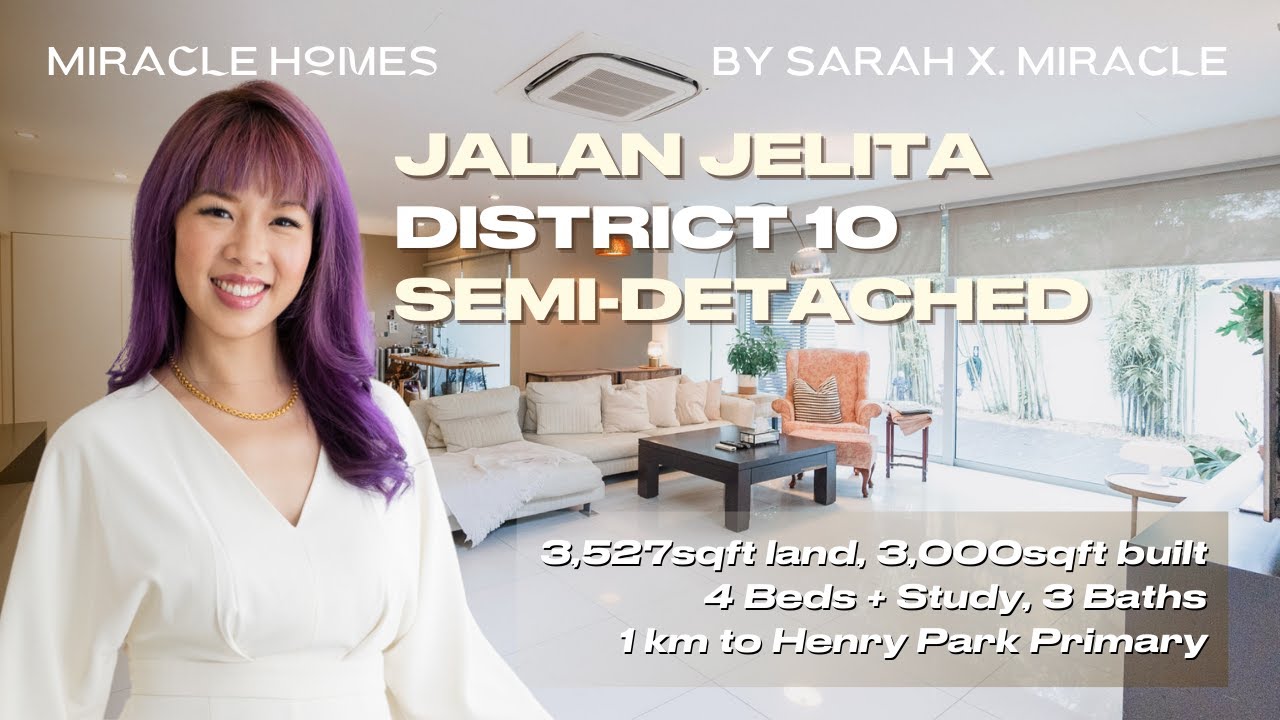[ПРОДАНО] D10 Jalan Jelita Semi D Home Tour - Земельная недвижимость в Сингапуре