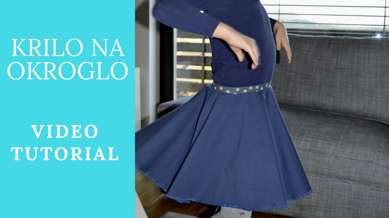 Kako zašijete krilo na okroglo