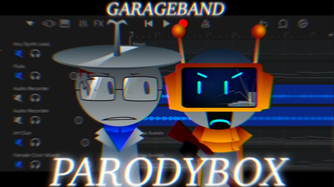 Parodybox Sprunki phase2 in GarageBand 🎷- PART 1 -