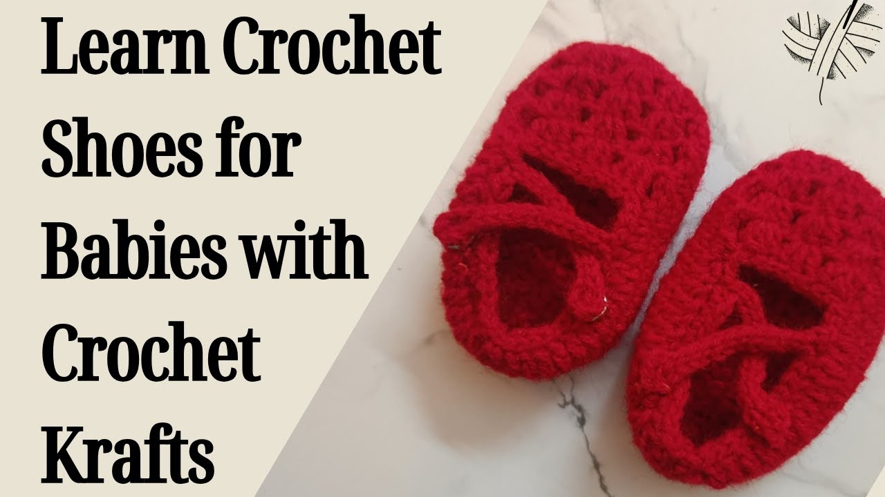 DIY Kids Crochet Shoes | Easy Crochet Baby Shoes & Booties Tutorial for Beginners