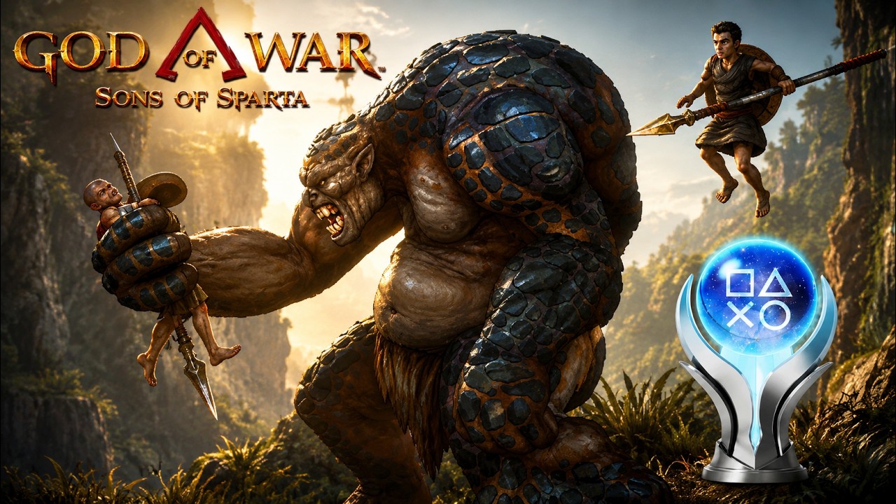 GOd Of War: Sons Of Sparta Platinum Trophy
