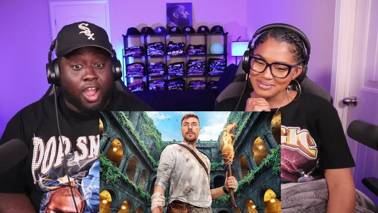 Kidd and Cee Reacts To 7 Days Exploring An Underground City (Mr Beast)