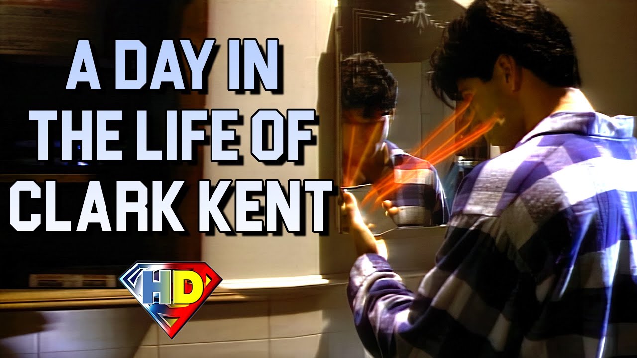 A Day in the Life of Clark Kent (A Day in the Double-Life) - Ai-Remastered 4K - Superboy: The Legacy