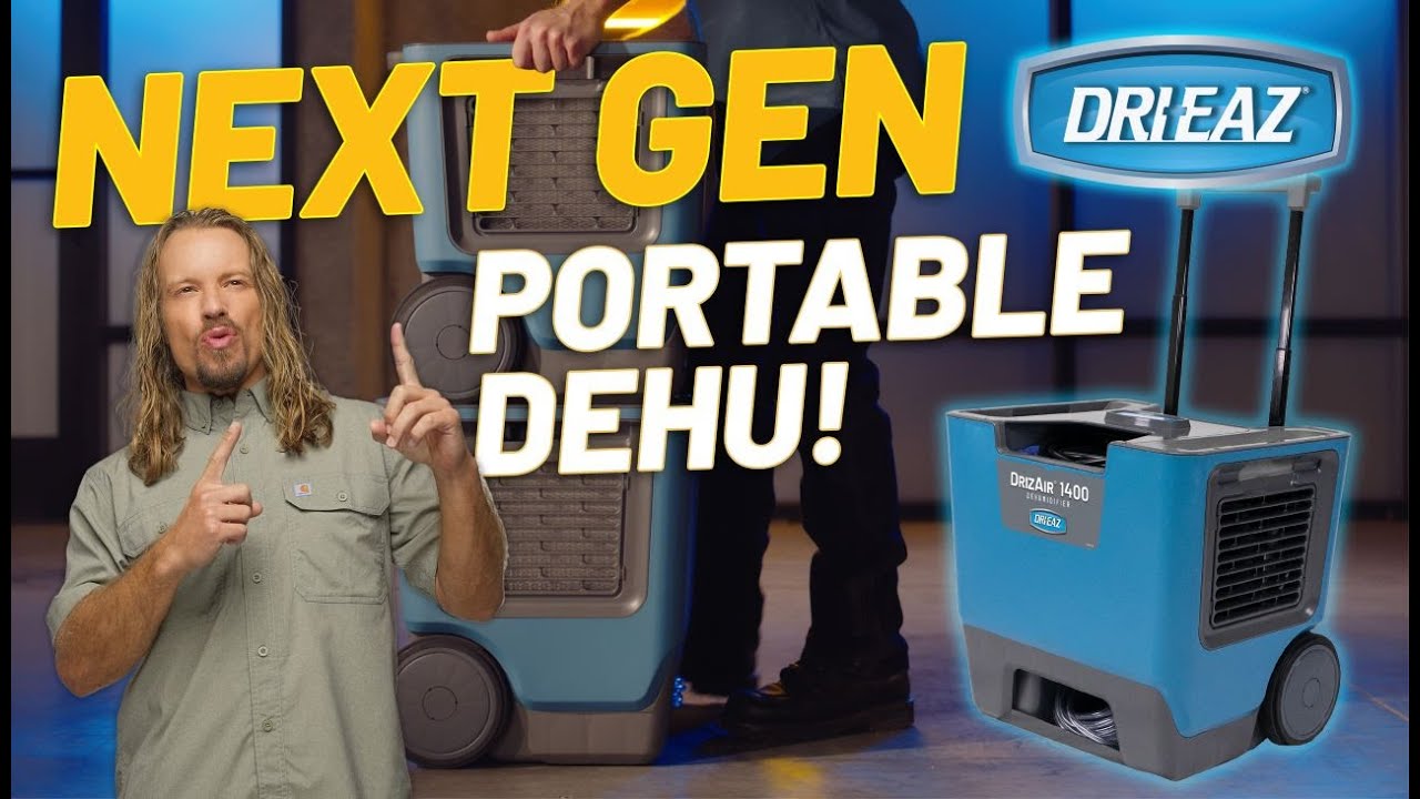 Dri-Eaz DrizAir 1400: Best Portable Dehumidifier for Business and Home