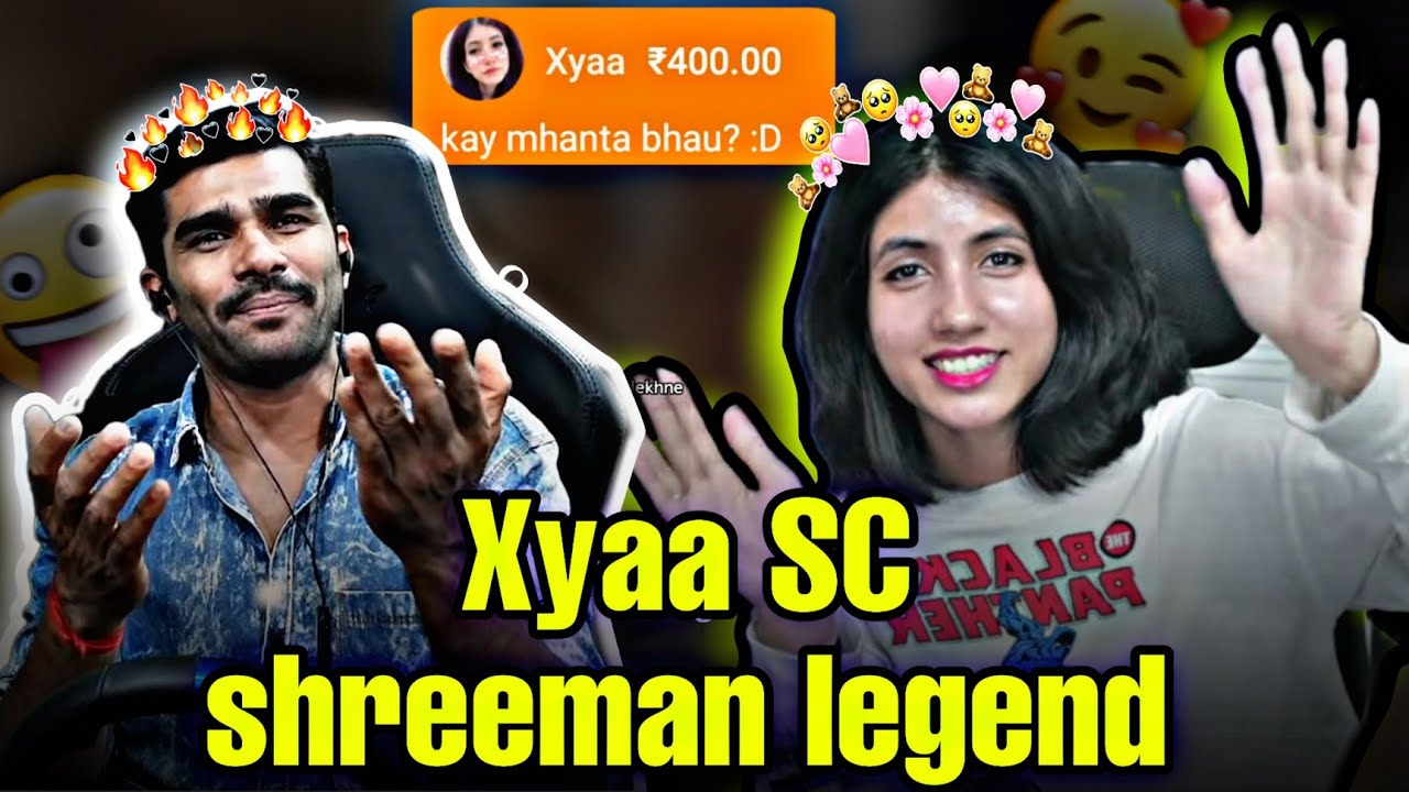 @Xyaa  😘 ON Shreeman legend  || 
