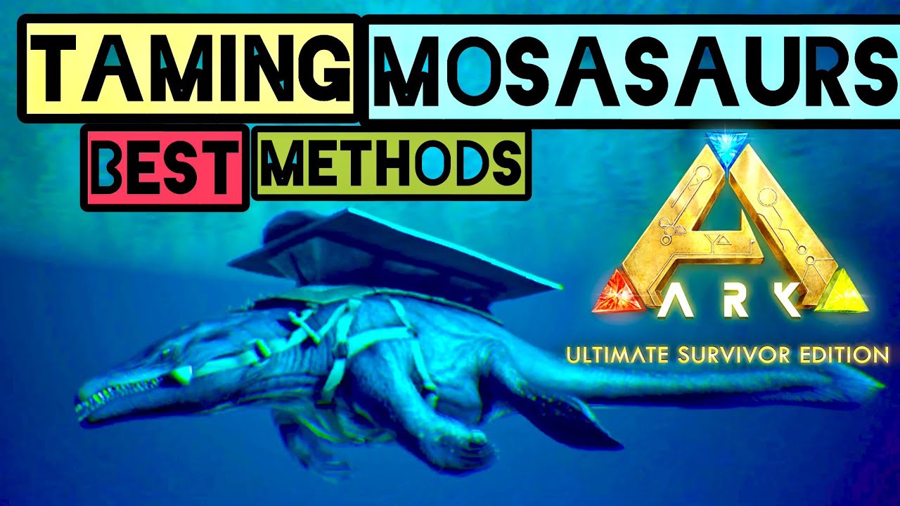 How to Tame Mosasaurs Best Method To Get Underwater Giga Ark Mobile | Ark : Ultimate Mobile Edition
