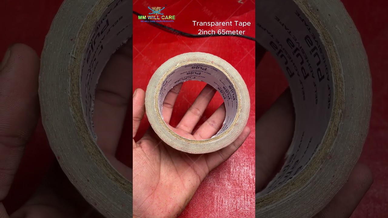 Transparent Tape 2inch 65meter #shorts #new #viralshort