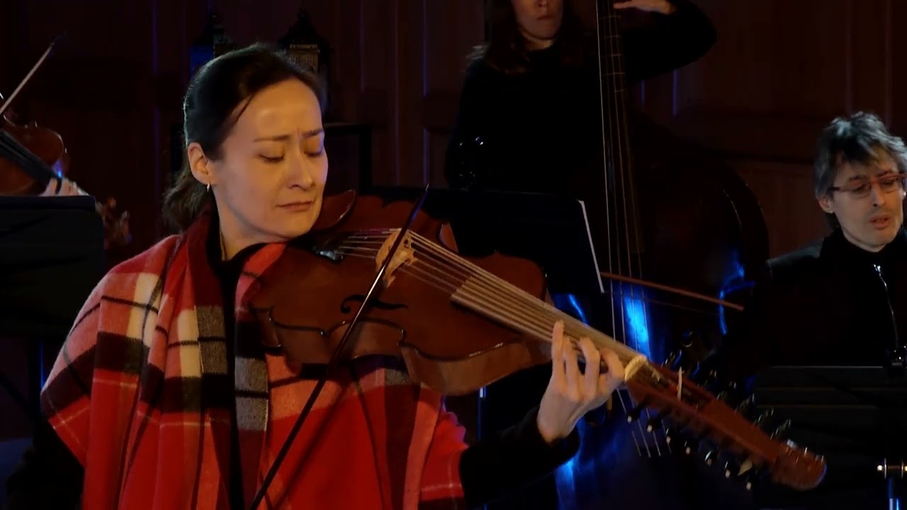 Telemann  Concerto for Flute, Oboe d' amore, Viola d'amore, strings and continuo. Live performance