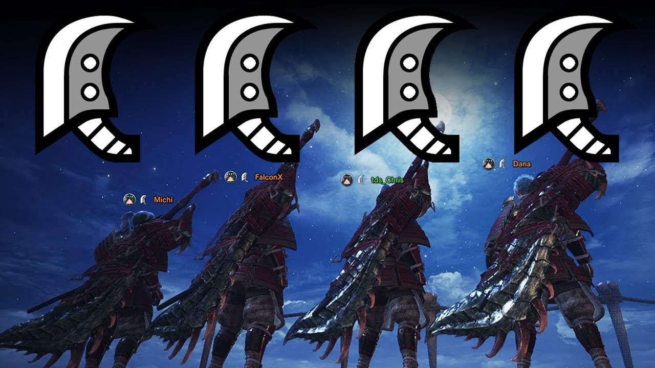 MHWorld | How strong are 4 Players with Aerial Great Swords?
