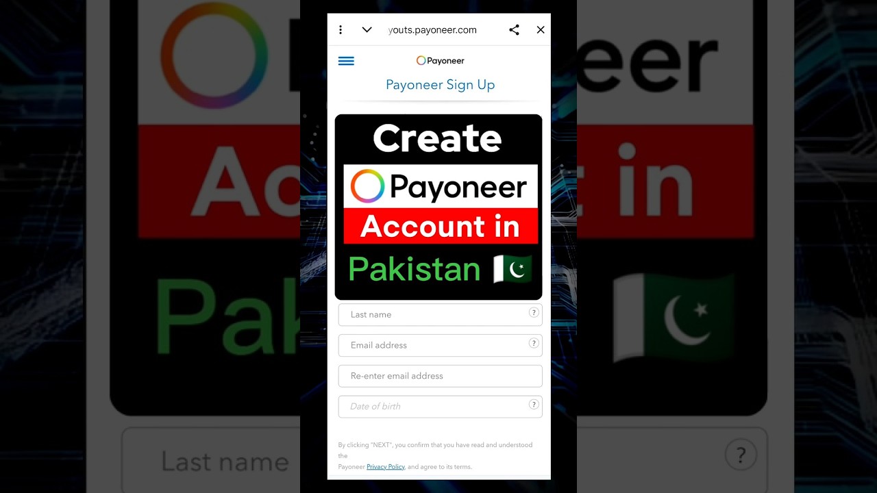 How to Create Payoneer Account 2026: Payoneer Account Kaise Banaye?