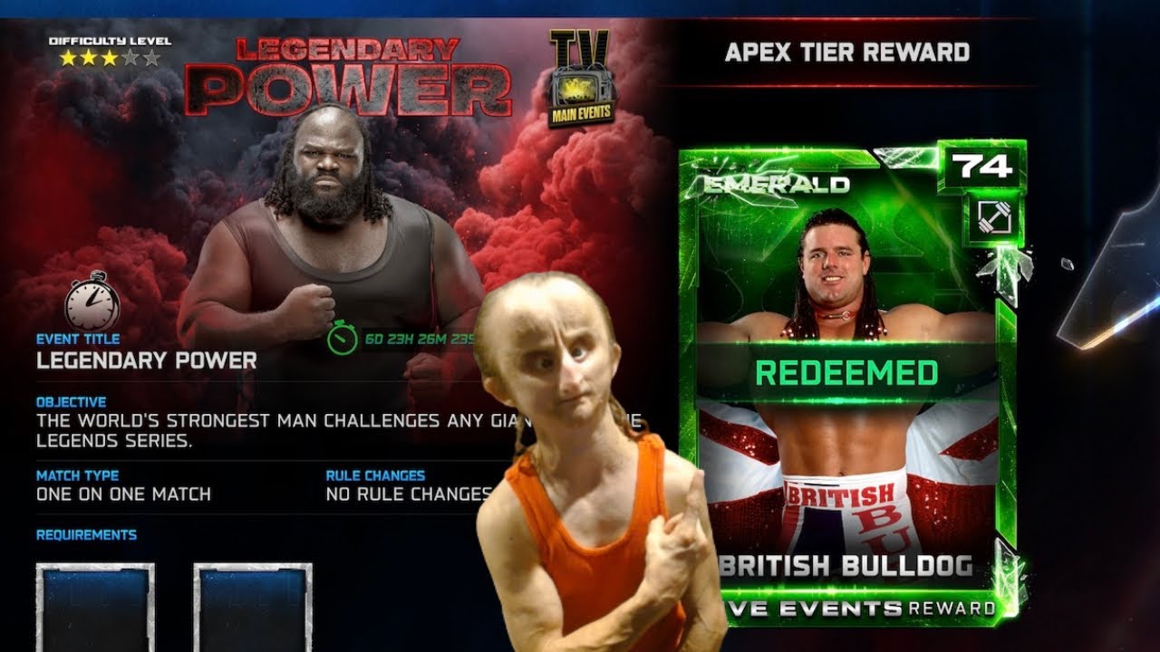 Legendary Power #wwe2k26  myfaction