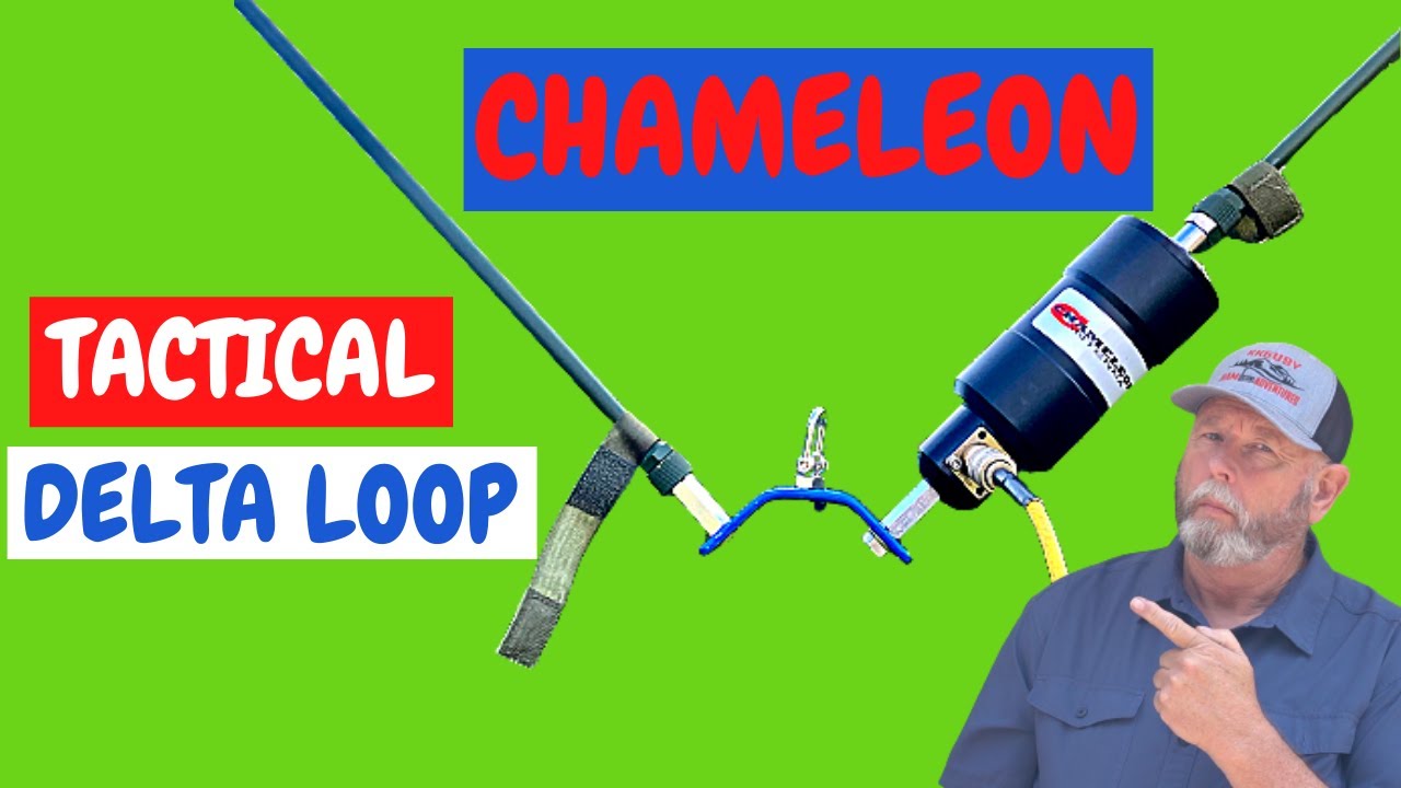 Chameleon CHA TDL (Tactical Delta Loop) Antenna Review, with a twist!